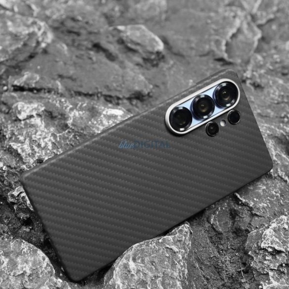Aramid karbon tok, Samsung S25 Ultra, Fekete