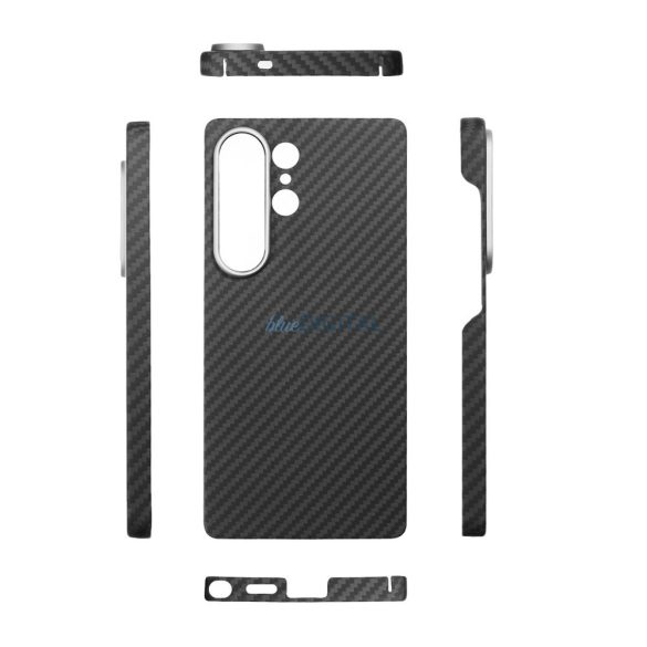 Aramid karbon tok, Samsung S25 Ultra, Fekete