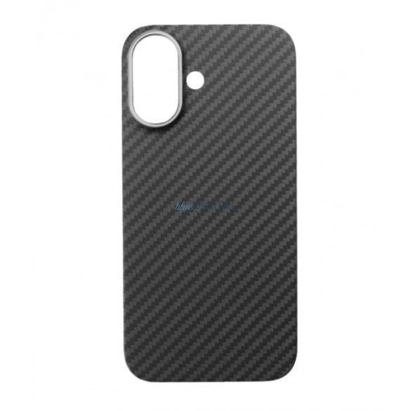 Aramid karbon tok, iPhone 16, Fekete