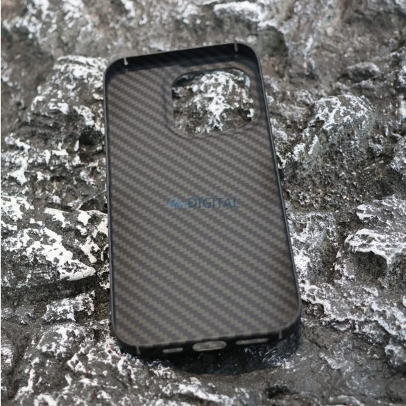 Aramid karbon tok, iPhone 16 Pro, Fekete