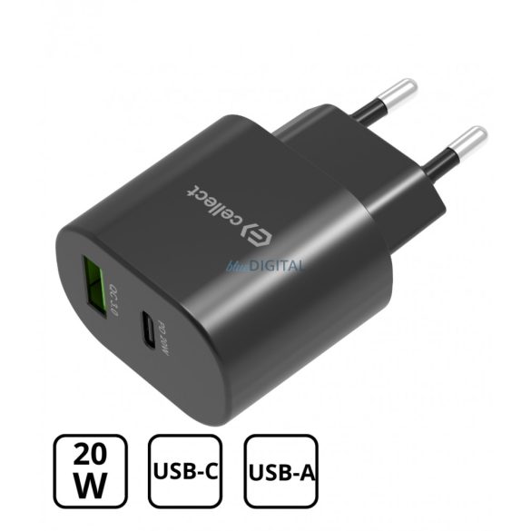 Hálózati töltő adapter gyorstöltő funkcióval 20W