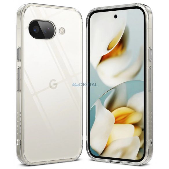 Google Pixel 9a vékony szilikon hátlap, Átlátszó