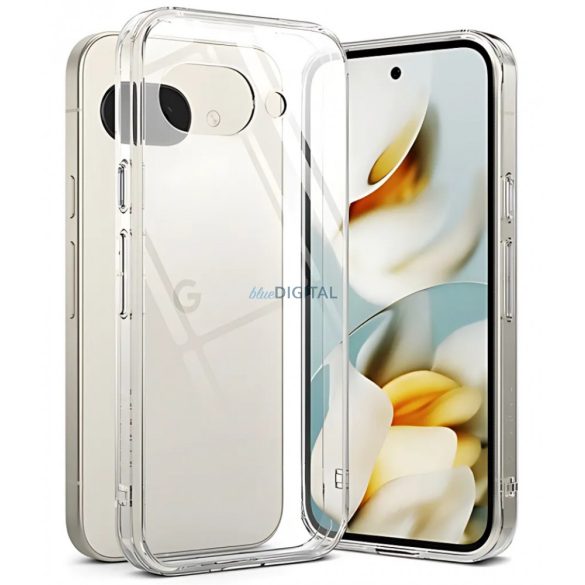 Google Pixel 9a vékony szilikon hátlap, Átlátszó