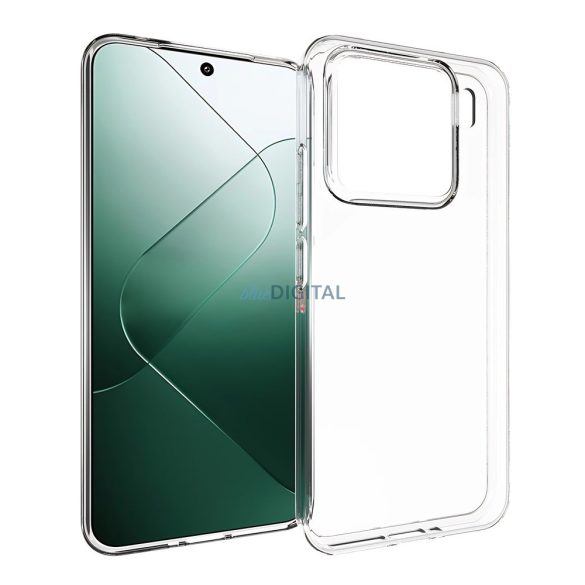 Xiaomi 15 5G vékony szilikon hátlap, Átlátszó