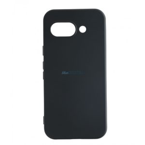 Premium szilikon tok, Google Pixel 9A, Fekete