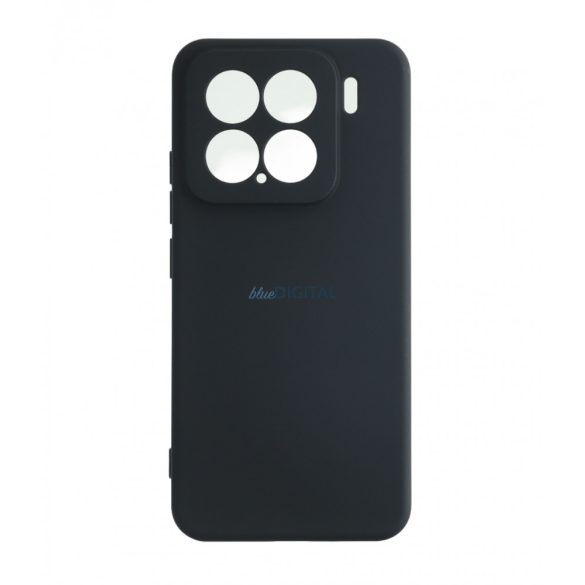 Premium szilikon tok, Xiaomi 15 5G, Fekete