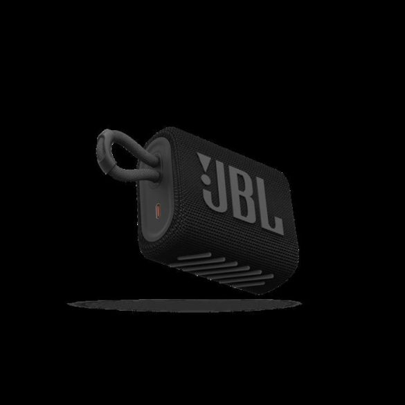JBL GO3 Hordozható Bluetooth hangszóró,vízálló,Fek