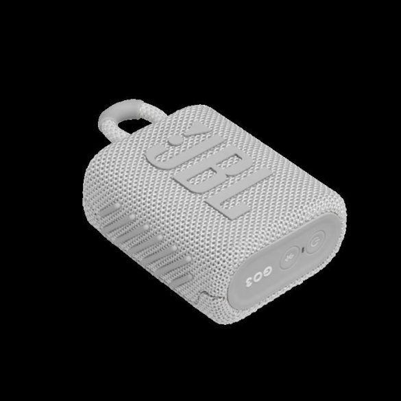 JBL GO3 Hordozható Bluetooth hangszóró,vízálló,Feh