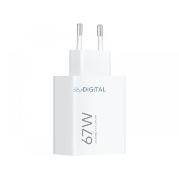 Xiaomi 67W hálózati gyorstöltő, USB-A, fehér BHR07SKEU