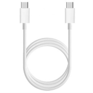 USB Type-C adat-és töltőkábel, 1,5m, fehér