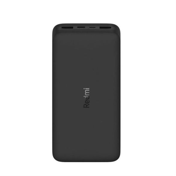 Xiaomi Redmi Power Bank 20000mAh, 18W, Fekete