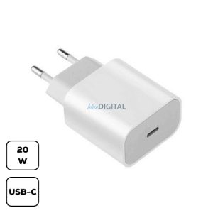 XIAOMI Mi 20W Charger USB Type-C fali töltő, fehér BHR4927GL