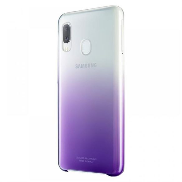 Samsung Galaxy A20e gradation cover hátlap, Viola