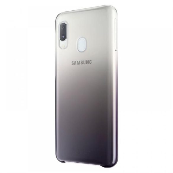 Samsung Galaxy A20e gradation cover hátlap, Fekete