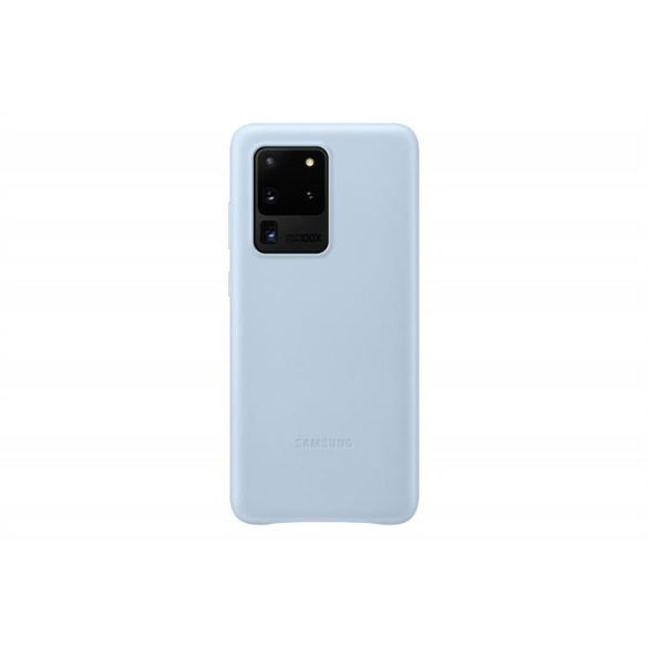 Samsung Galaxy S20 Ultra bőr hátlap, Kék