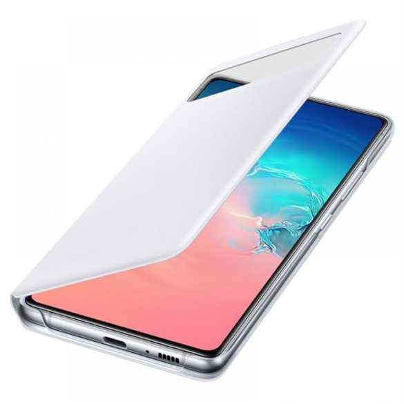 Samsung Galaxy S10 Lite s-view wallet cover,Fehér