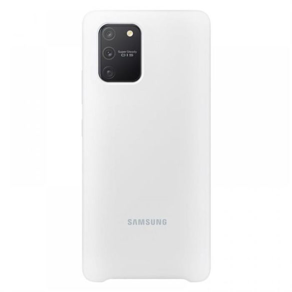 Samsung Galaxy S10 Lite szilikon védőtok, Fehér