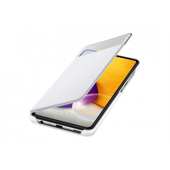 Samsung Galaxy A72 s-view wallet cover, Fehér