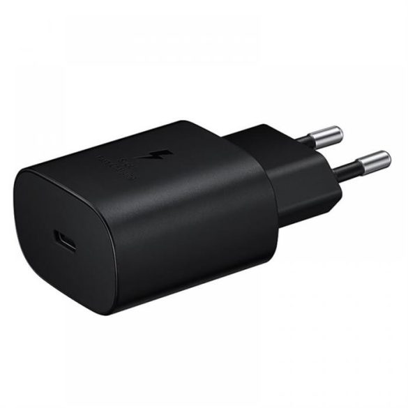 Samsung hálózati adapter, 25W PD USB-C, Fekete