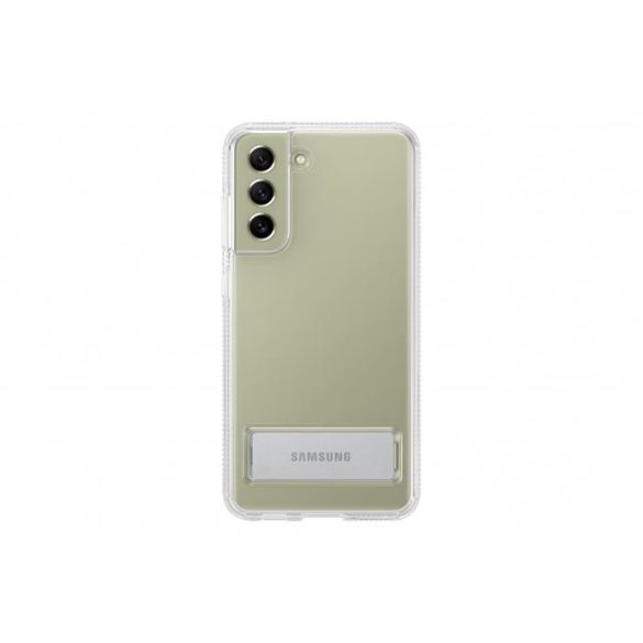 Samsung Galaxy S21 FE clear stand cover, Átlátszó