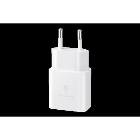 Samsung hálózati adapter, 15W PD USB-C, Fehér