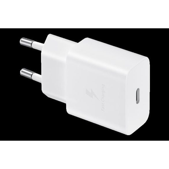 Samsung hálózati adapter, 15W PD USB-C, Fehér