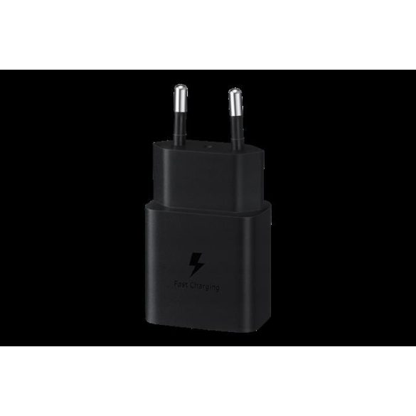 Samsung hálózati adapter, 15W PD USB-C, Fekete