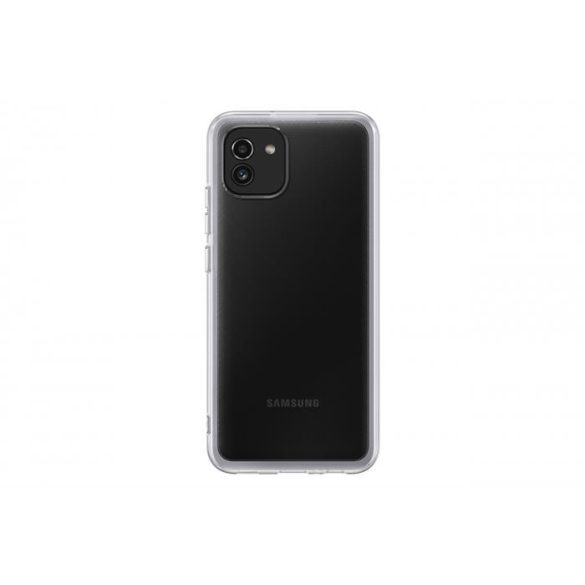 Samsung Galaxy A03 soft clear cover, Átlátszó