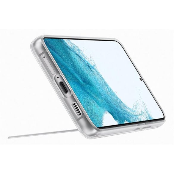 Samsung Galaxy S22 Plus clear stand cover, Átlátsz