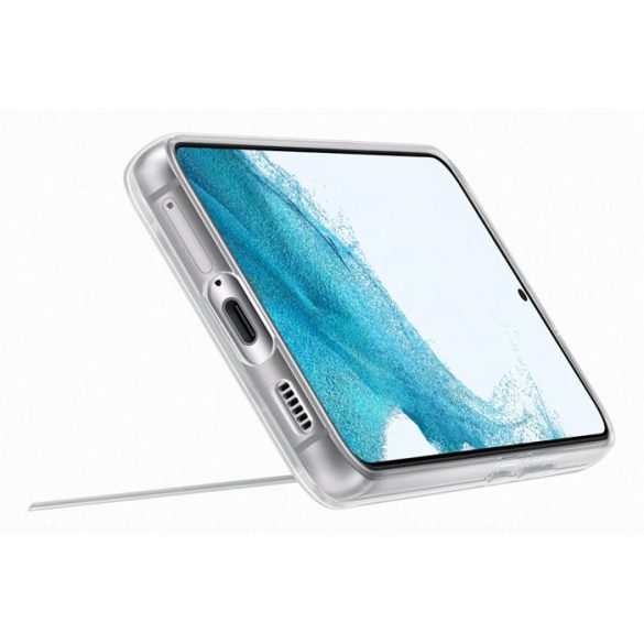 Samsung Galaxy S22 clear stand cover, Átlátszó