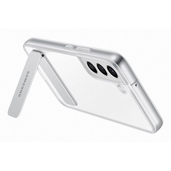 Samsung Galaxy S22 clear stand cover, Átlátszó