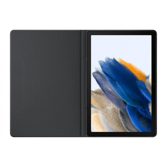 Galaxy Tab A8 Book Cover, sötétszürke