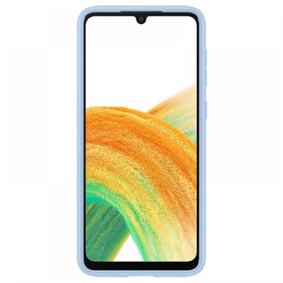 Samsung Galaxy A33 5G kártyatartós hátlap, kék