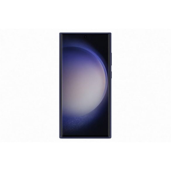 Samsung Galaxy S23 Ultra szilikon védőtok,Sötétkék