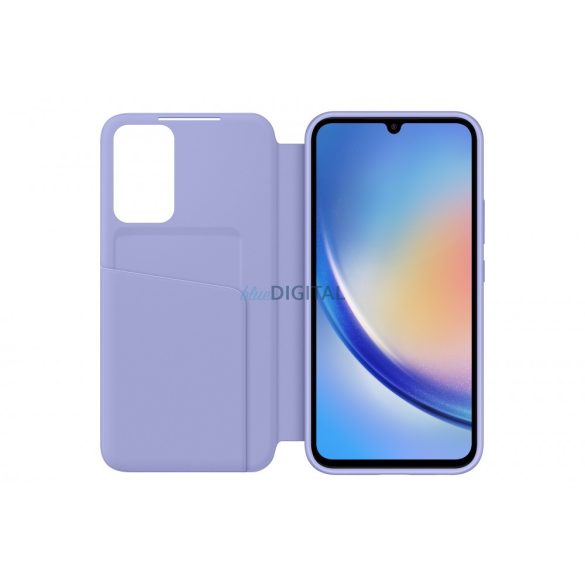 Samsung A34 5G smart view wallet tok, Blueberry