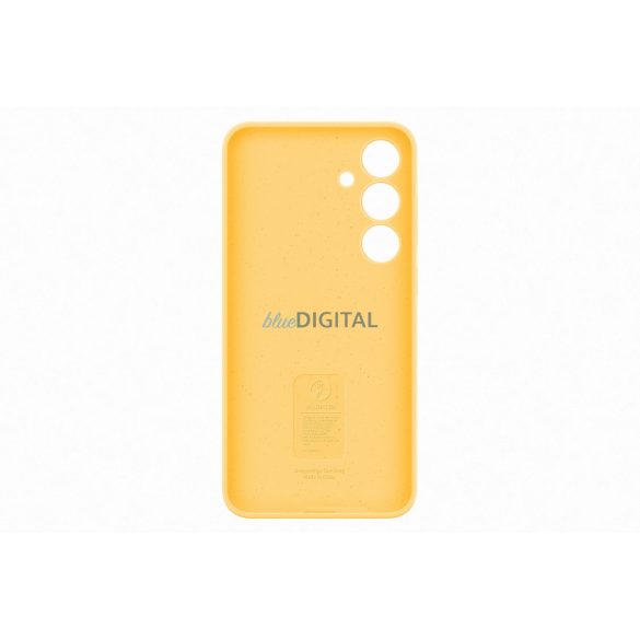 Samsung Galaxy S24 Plus szilikon tok, Sárga