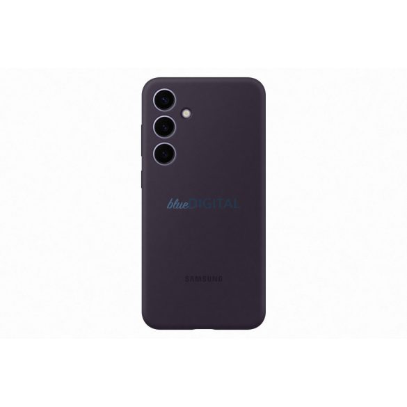 Samsung Galaxy S24 Plus szilikon tok, Sötét lila