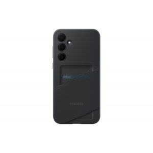 Samsung Galaxy A35 5G kártyatartós tok, Fekete