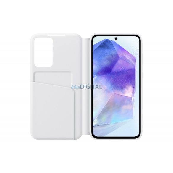 Samsung Galaxy A55 5G smart view wallet tok, Fehér