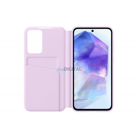 Samsung Galaxy A55 5G smart view wallet tok, Levendula