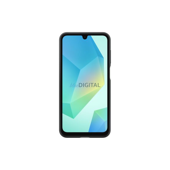 Samsung A16 kártyatartós hátlap, Fekete