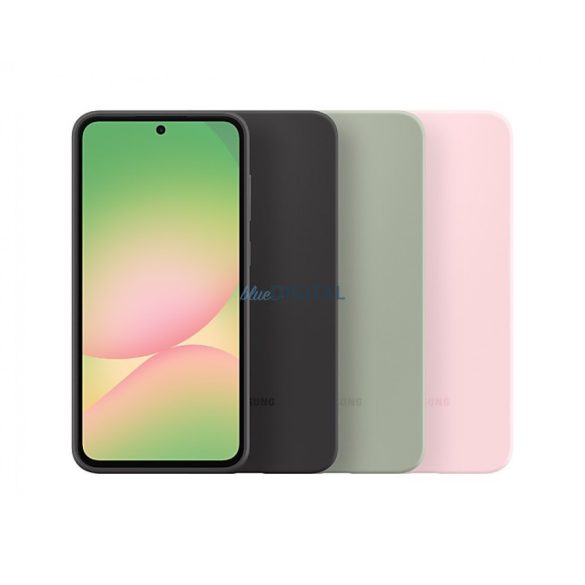 Samsung A56 5G szilikon védőtok, Fekete