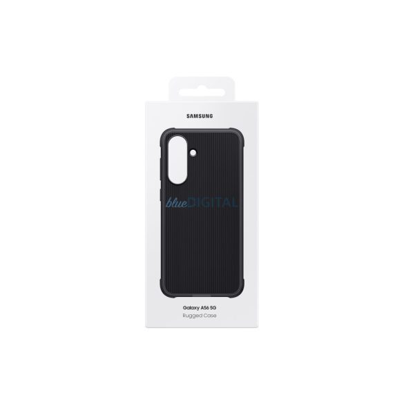 Samsung A56 5G Protective Standing cover, Fekete