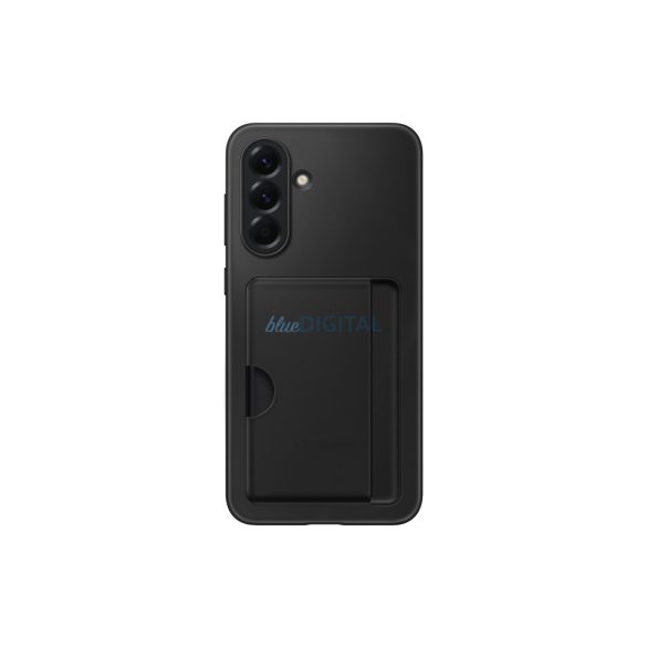 Samsung A56 5G kártyatartós hátlap, Fekete