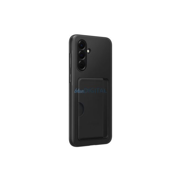 Samsung A56 5G kártyatartós hátlap, Fekete