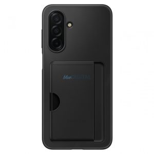 Samsung A26 5G kártyatartós hátlap, Fekete