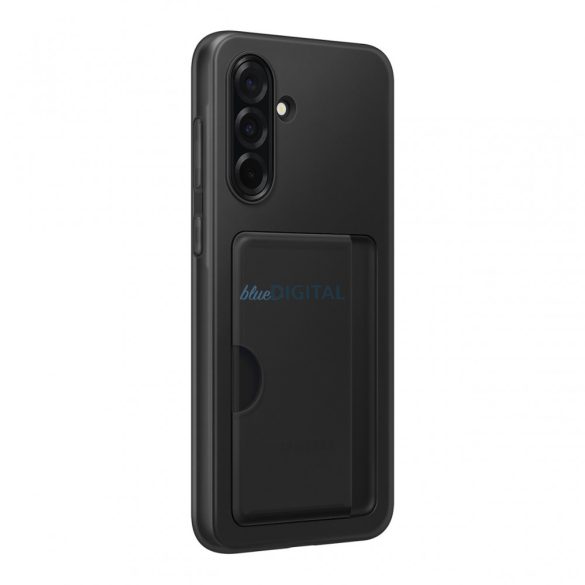 Samsung A36 5G kártyatartós hátlap, Fekete