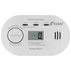 KIDDE K5DCO szén-monoxid érzékelő LCD kijelzős