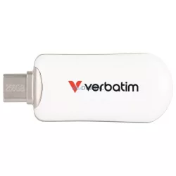 Verbatim Plectra pendrive 256GB USB-C – fehér (30230)