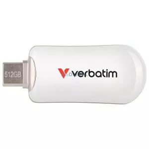 Verbatim Plectra pendrive 512GB USB-C – fehér (30231)